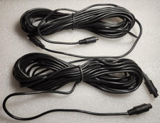QTY 2 NEW 24FT S-Video 4 Pin Male to Male Cord Cable DVD HDTV DVR LOT OF 2