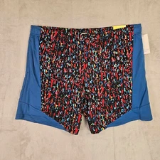 All In Motion Athletic Shorts Mens XXL Elastic Waist Quick Dry Court Blue 