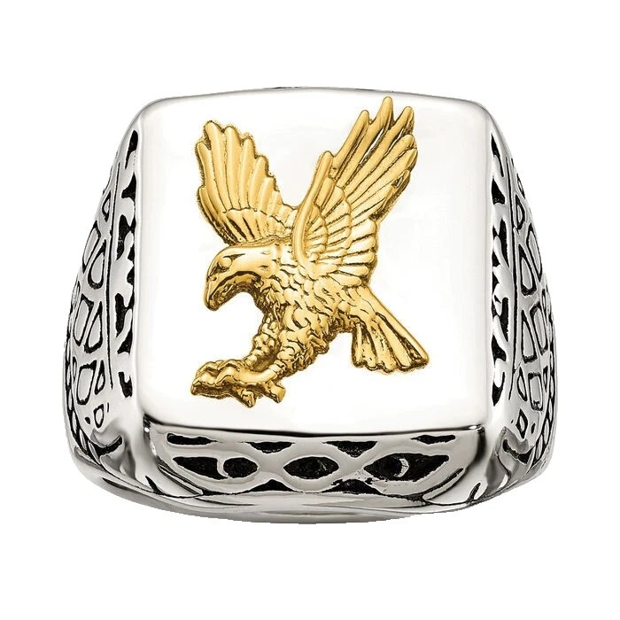 Stainless Steel Signet Rings without Stone for Men