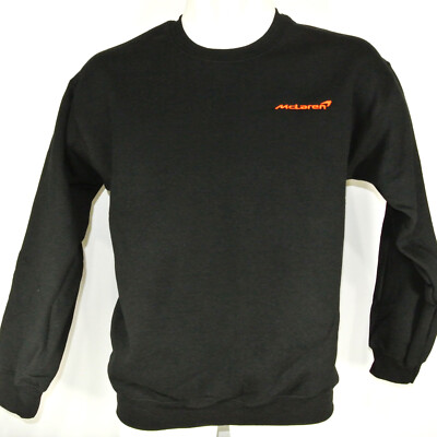 McLAREN F1 / IndyCar Team Sweatshirt Black Formula 1 Racing Size M
