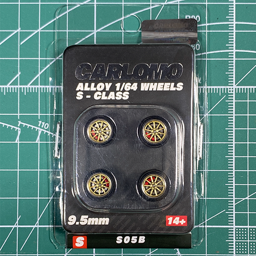 CARLOMO Alloy 1/64 Wheels S-Class S05A - S05F - Premium Wheels w/ Caliper Brakes - Picture 8 of 18
