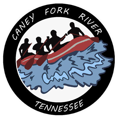 Caney Fork River, Tennessee 3.5'' Car Truck Window Bumper Sticker Decal