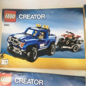 Lego Creator 5893 Instruction Manuals Set of 4 Books