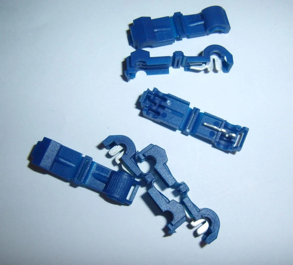 (20) Metra T-Tap/Male Insulated Connector Wire Terminals Quick Disconnect Combo - Image 4 of 4