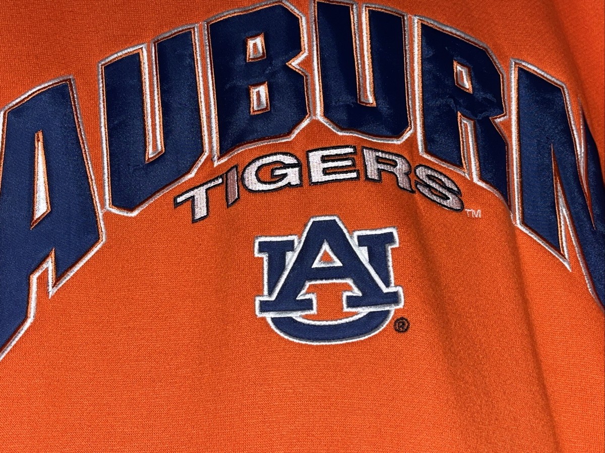 Auburn University AU Tigers Orange Coliseum Hoodie Sweatshirt