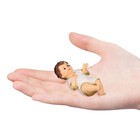  Miniature Jesus Figure Holy Infant Resin Crafts Child Baby Figurines