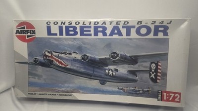 Rare Sealed Vtg Maquette Avion 1/72 Airfix Ref 06010 B-24J Liberator Kit Plane 