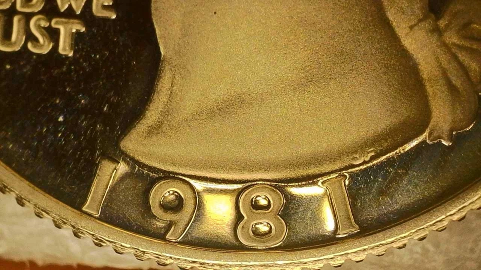 💎 DCAM TYPE-2 1981-S PROOF WASHINGTON QUARTER DDO (Earlobe) DDR & RPM VARIETY - Image 3 of 4