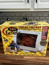 Baby George Foreman Electric Chicken Rotisserie Roasting Machine