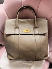 Mulberry Bayswater Backpack in Clay Small Classic Grain Leather