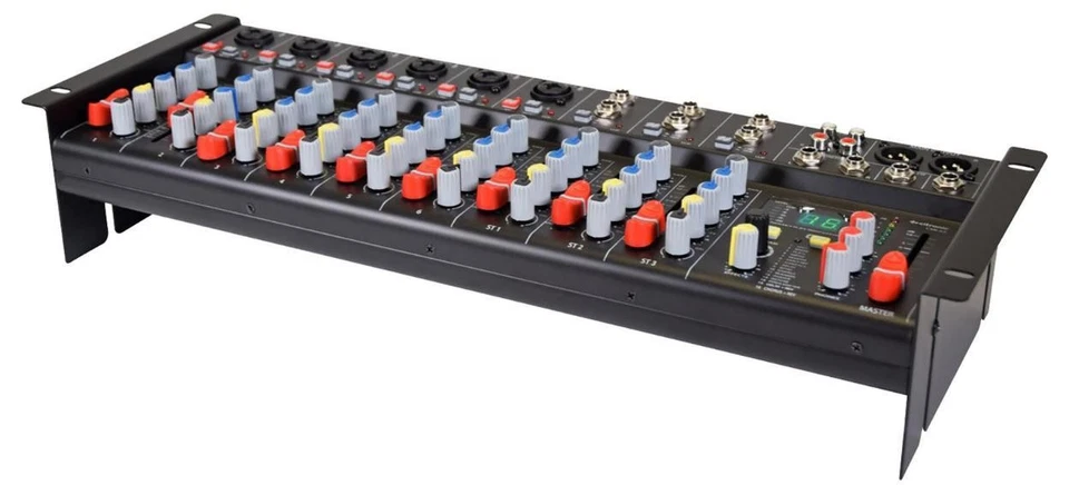 Rack Mountable Mixer 9 Channel with DSP+BT - CSR-63 - Image 4 of 4