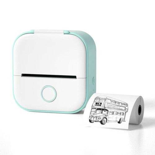 Phomemo T02 Standard Error Mini Pocket Small Portable Bluetooth Phone Photo Label - Bild 15 von 18
