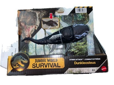 Mattel Jurassic World Survival Strike Attack Dunkleosteus Action Figure New 2026
