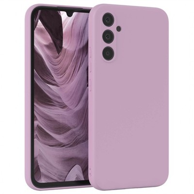 Für Samsung Galaxy A34 Silikon Hülle stoßfeste Handyhülle TPU Case in Hell Lila
