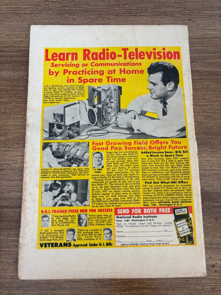 World Of Fantasy # 9 FN Atlas Pre-Marvel Comic Book Silver Age 12 J348 - Image 2 of 2