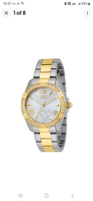 Invicta Women's 21418 Angel Analog Display Quartz Two Tone Watch