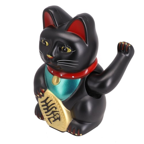 Joyful 6inch Electric Waving Lucky Cat Good Luck Charm for New Store Opening - Afbeelding 2 van 35