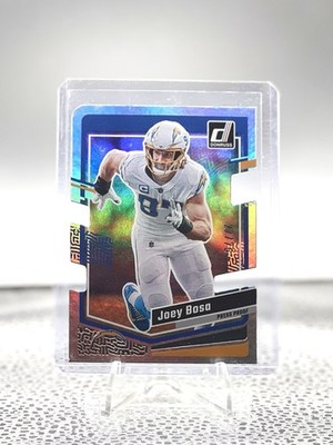 2023 DONRUSS JOEY BOSA SILVER PRESS PROOF DIE-CUT /75 LA CHARGERS #157