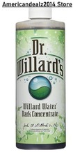 Willard Water Dark Concentrate 8 oz, 16 oz, 32 oz, 1 Gal Bottle by Willard Water