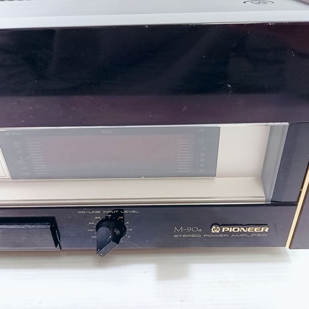 アンプ POWER AMPLIFIER Pioneer M-90a Pioneer M-90aの仕様 パイオニア