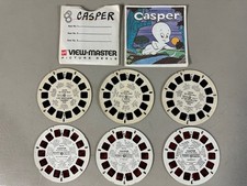 View-Master Casper the friendly ghost, two sets, booklet  sleeve