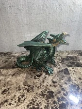 Mechanical Steam Punk Dragon Statue figure  7”x5.5”