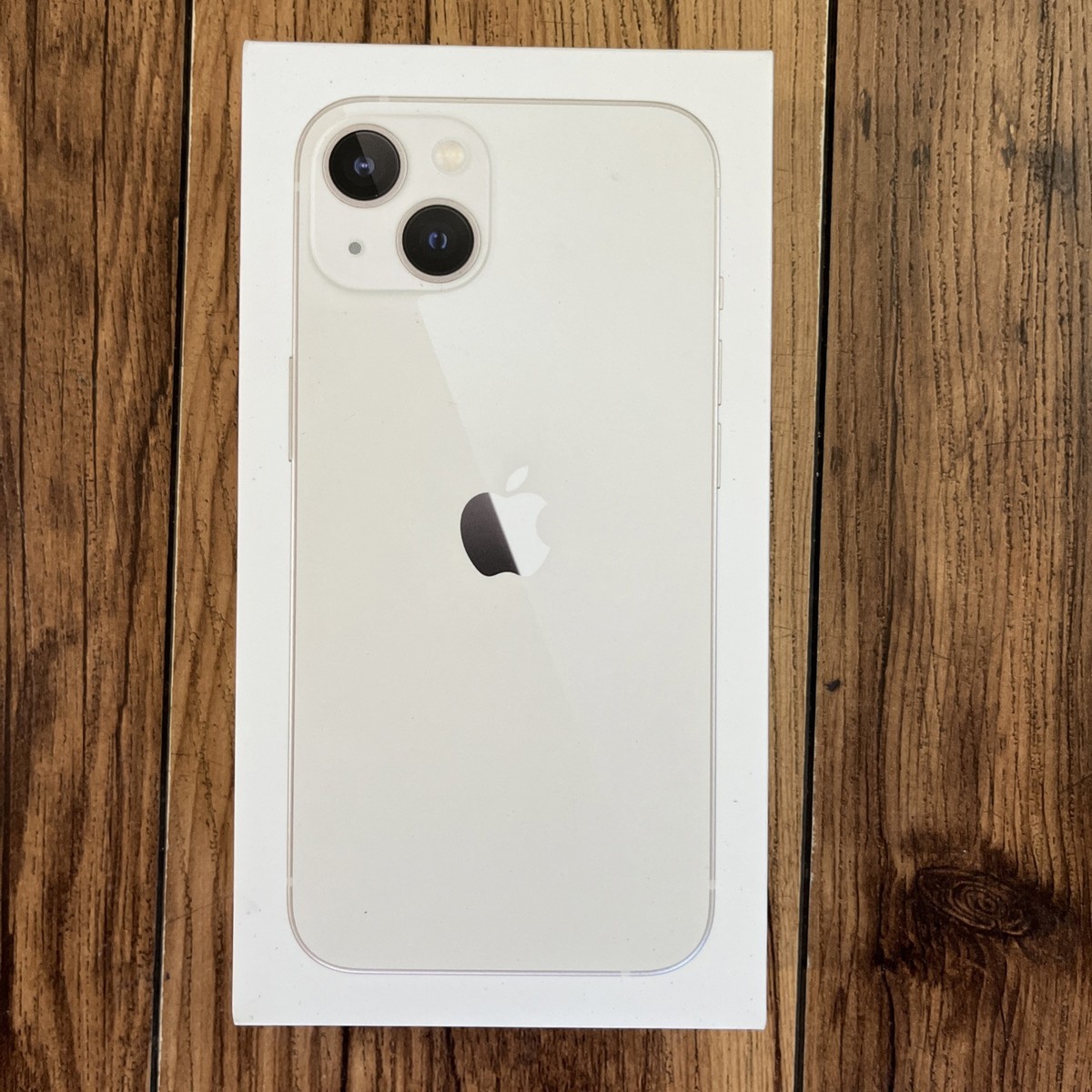 ORIGINAL Apple iPhone 13 Dirty White EMPTY BOX ONLY GENUINE 128GB