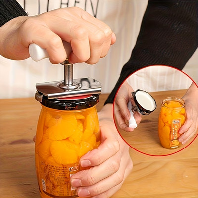 304 Stainless Steel Non Slip Can Opener Heavy Duty Kitchen Tool Multi Size