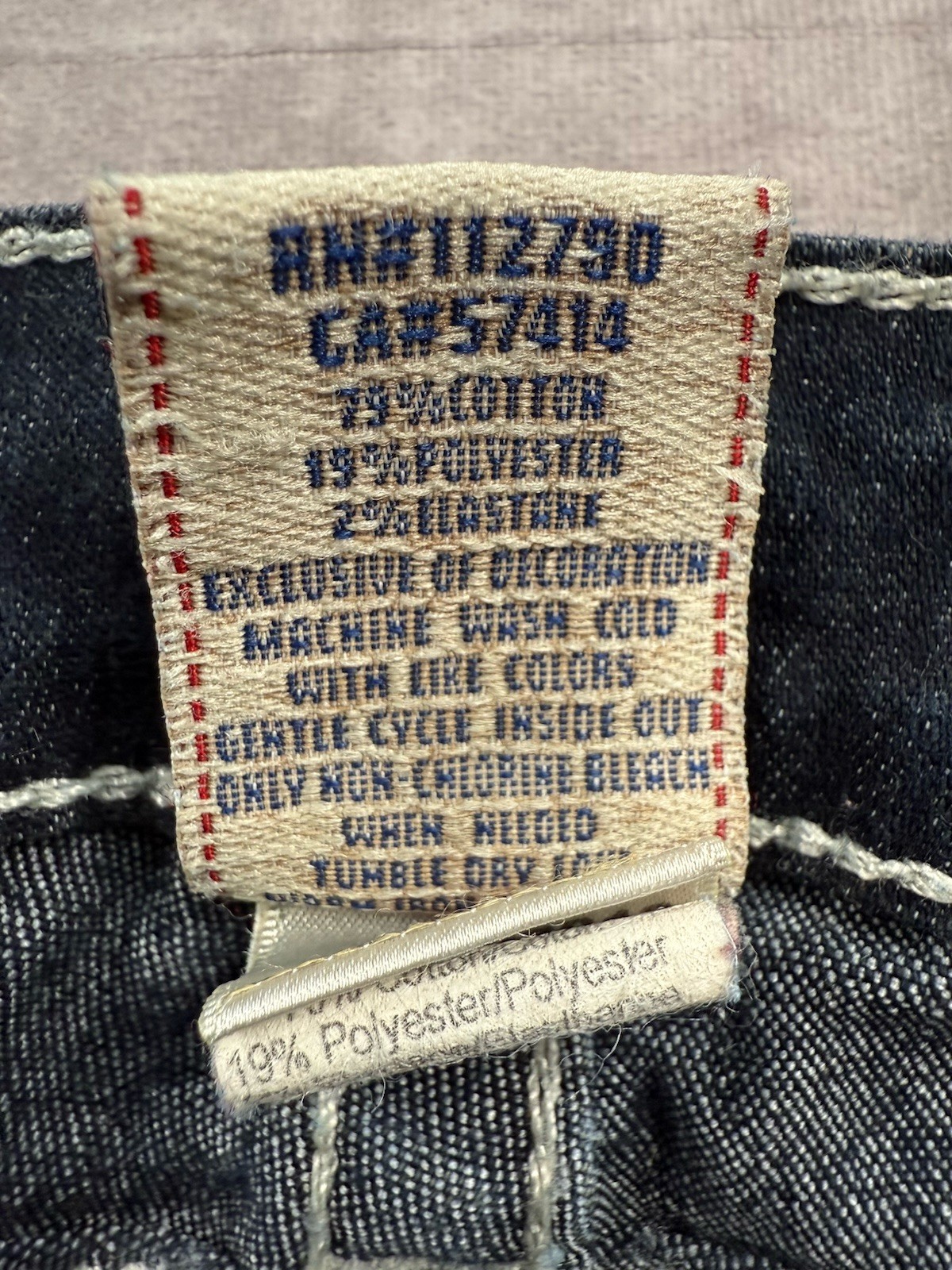 True Religion Jeans Women's Sz 25 Dark Wash Legging thumbnail 14