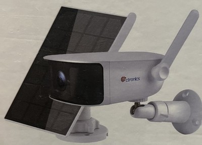 Ctronics 5SK Überwachungskamera mit Solarpanel, Wifi