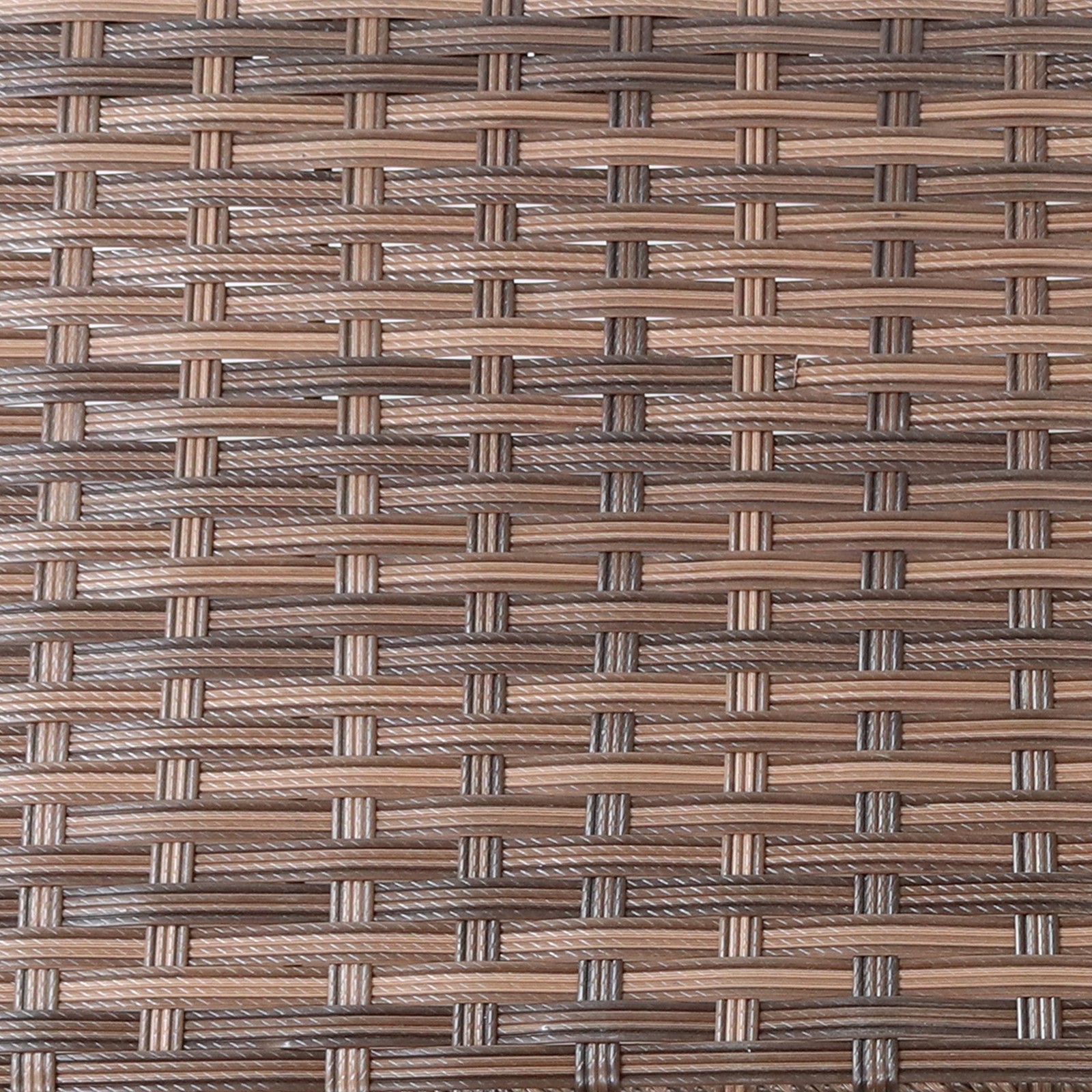 Polyrattan Indoor Rectangle Planter - Brown - Set of 2 by Sunnydaze