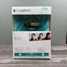 New Basic Logitech C170 Webcam 0.3 Megapixel ...
