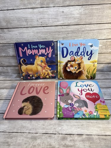 NEW! Igloo Books Children’s Love Illustrated Padded Board Book Variety Set of 4 - Imagen 2 de 13