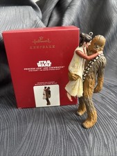 HALLMARK 2020 STAR WARS PRINCESS LEIA AND CHEWBACCA ORNAMENT