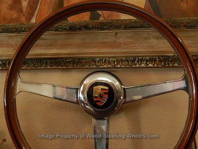 Fits Porsche 356 B - C  Steering Wheel Wood  E. NARDI  41 cm till  12/1973  NOS