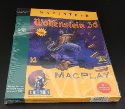 Wolfenstein 3D MAC / Apple CD Version Box Game New in Factory Shrinkwrap
