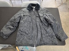 Vintage Sears Work Leisure Coat Black Minty Excellent Condition