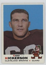 1969 Topps Gene Hickerson #209 0u2j