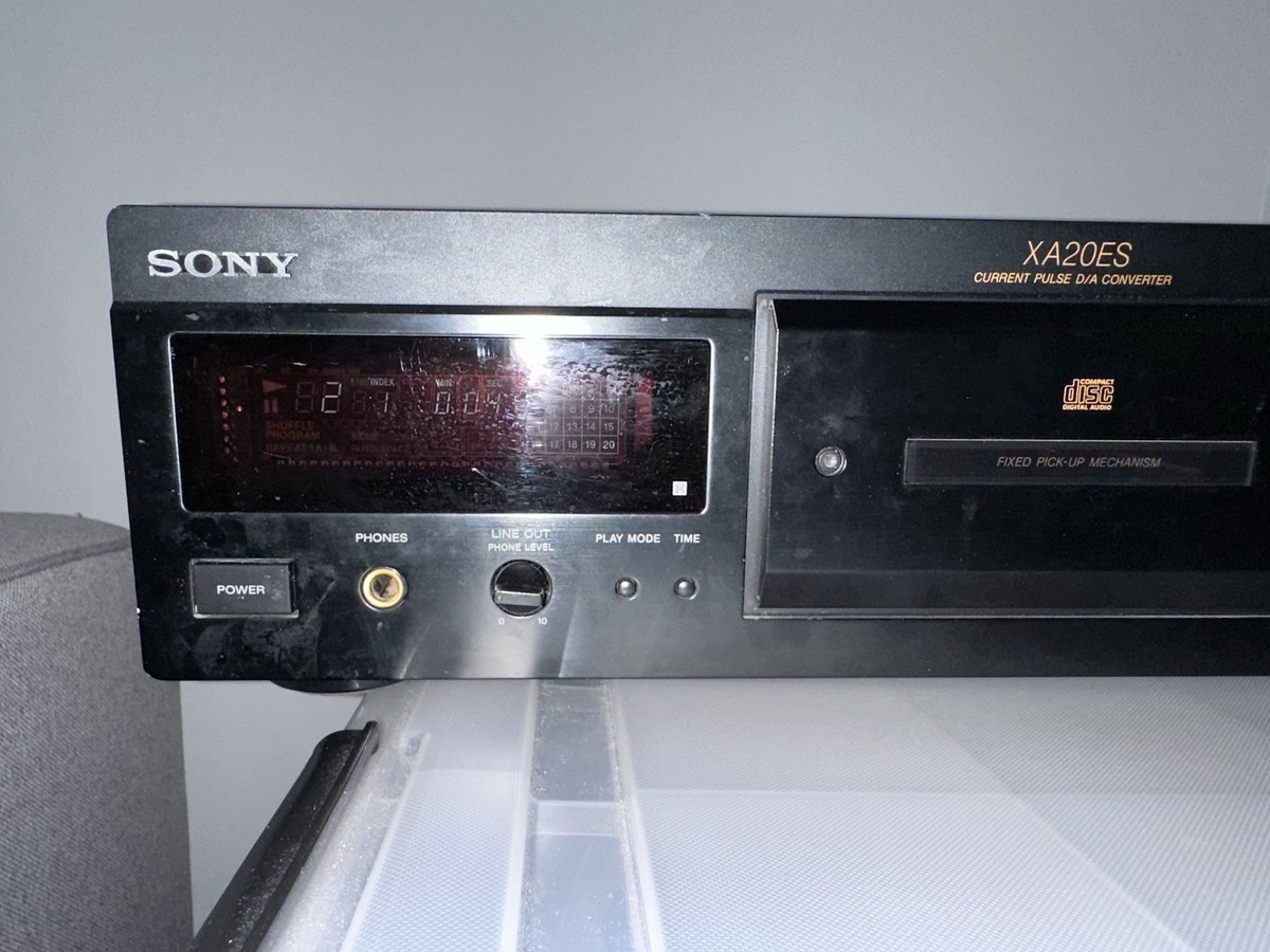 SONY CDP-XA20ES Compact disc Player CD Pulse D/A converter