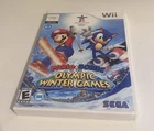 Mario & Sonic at the Olympic Winter Games Nintendo Wii Game and Case