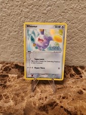 Pokemon Whismur 69/100 EX Crystal Guardians Reverse Holo Stamped 2006 Card