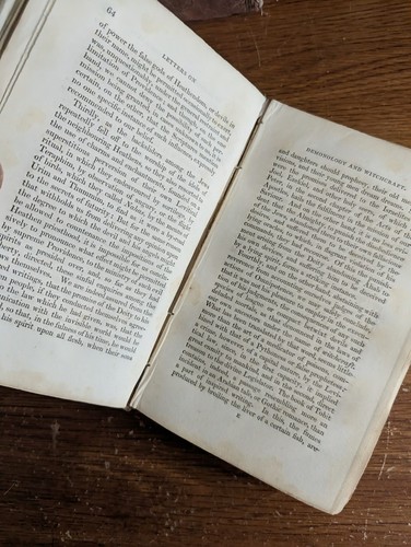1831 Letters On Demonology And Witchcraft Sir Walter Scott - Rare Occult Books - Imagen 12 de 15