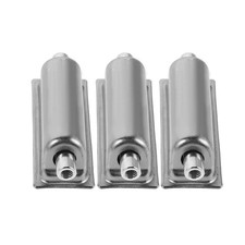 3 Pcs Double End Drum Lug Bass Parts Accessories Mounting Hardware