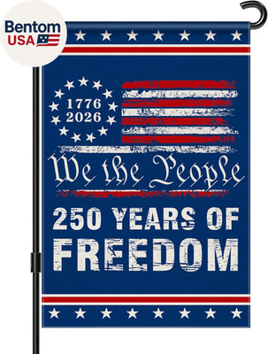 250Th Anniversary America Garden Flag, 250 Anniversary USA Flag 1776-2026 Commem