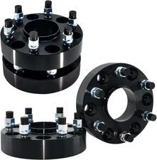 4 1.5 inch 6x5.5" Wheel Spacers for Chevy Silverado GMC Sierra 1500 Yukon Tahoe