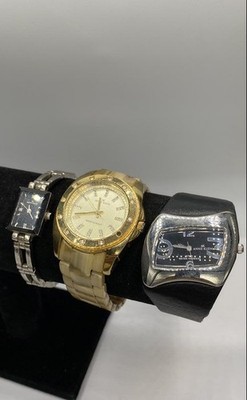 Anne Klein Assorted Mixed Models Stainless Steel Women's Wristwatch Set of 3