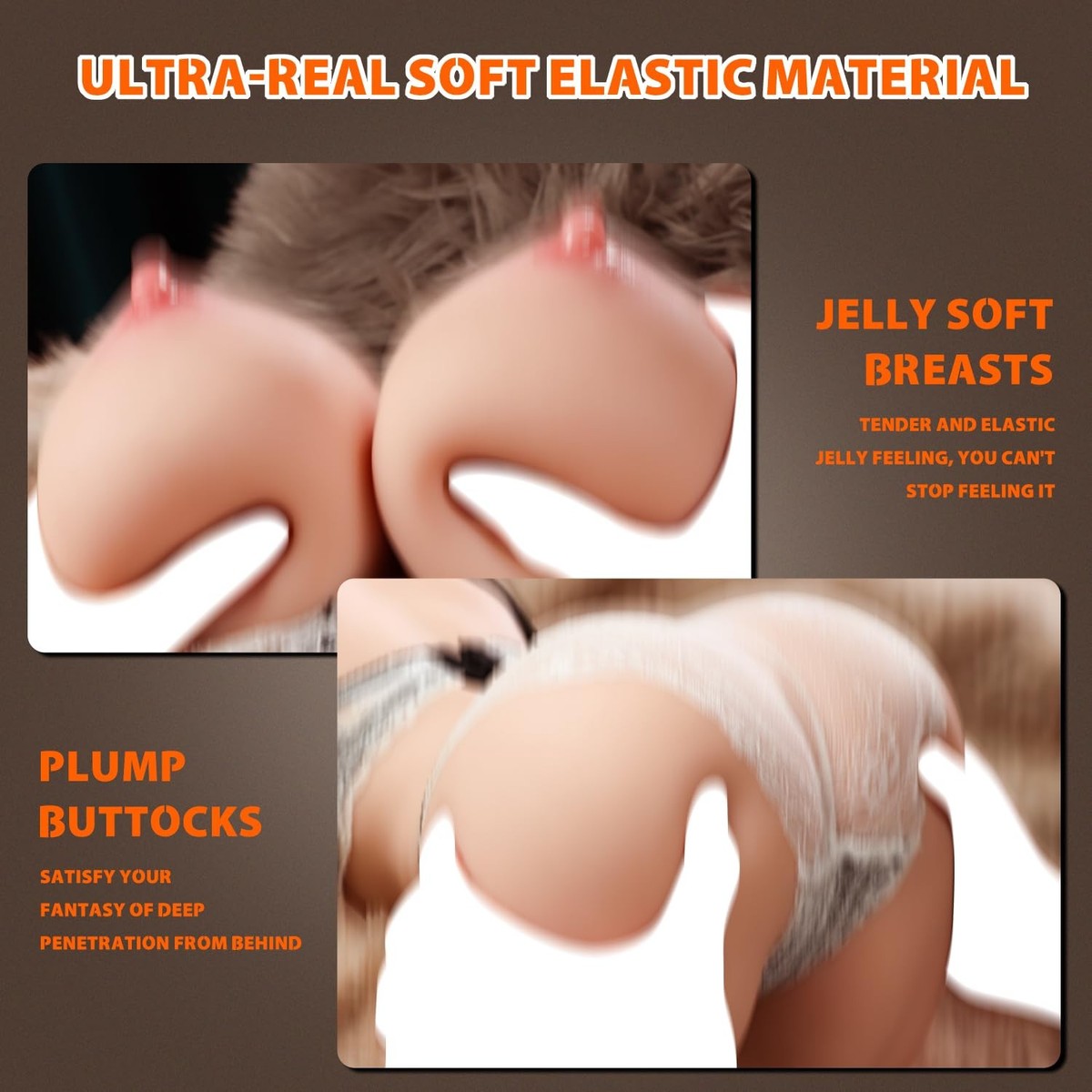 Sexpower 24LB Lifelike Sex Doll Realistic Female Torso with Huge Breasts  Fat 