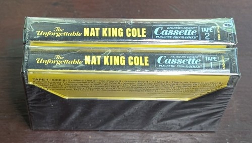 1979 The Unforgettable Nat King Cole, tape 1 &2 Cassette Tapes Readers Digest - Picture 3 of 5