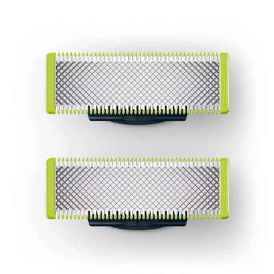 2 Stück für Philips OneBlade Rasierer Rasierer Ersatzklinge ein Kopf QP2520/QP2630