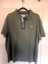 Lacoste Men's Polo Short Sleeve Size 3XL Slim